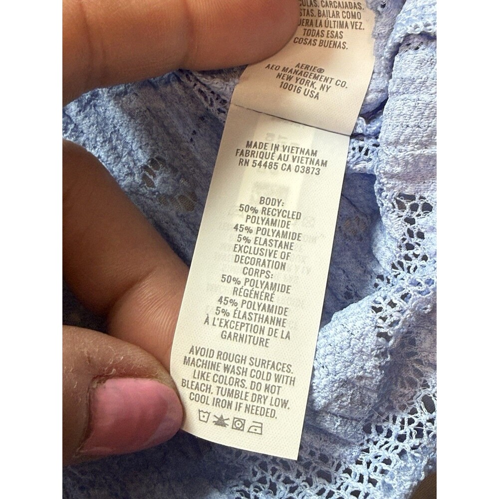 Aerie Ladies Offshore Lace Nightgown Nightie Lingerie Sexy Size Medium NWOT - Picture 6 of 9